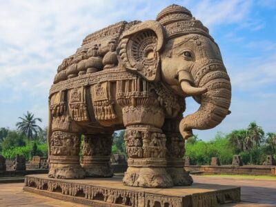 Konark Temple Elephant Image
